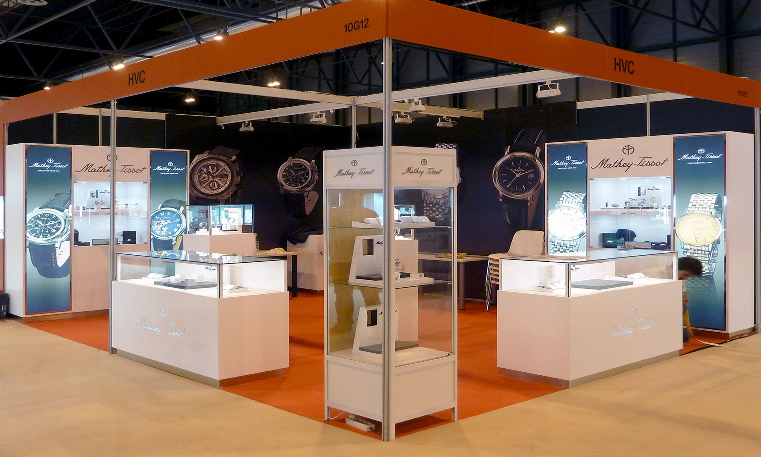 VITRINA MATHEY TISSOT STAND CONJUNTO 2