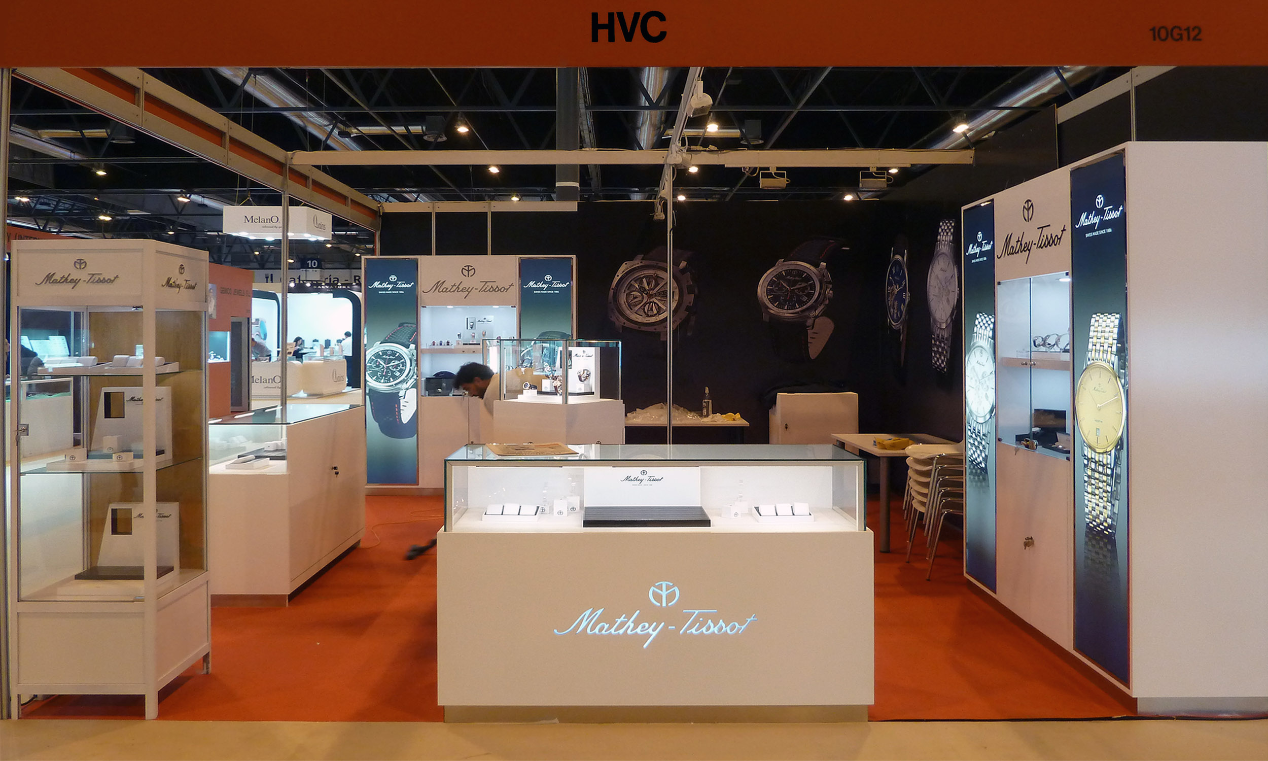 VITRINA MATHEY TISSOT STAND CONJUNTO